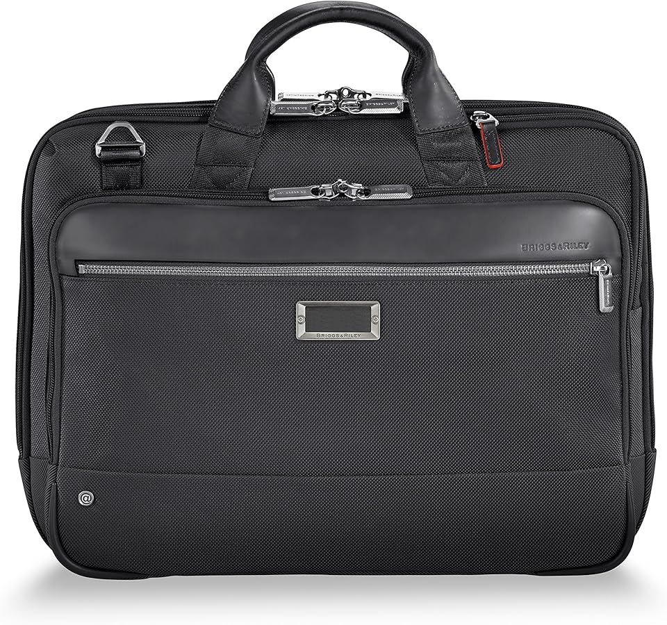 Amazon.com: Briggs & Riley @ Work-Brief, Black, Medium : Electronics